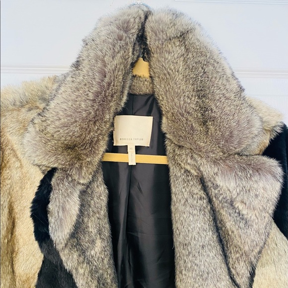 Rebecca Taylor
Patched Faux-Fur Jacket - Picture 11 of 14